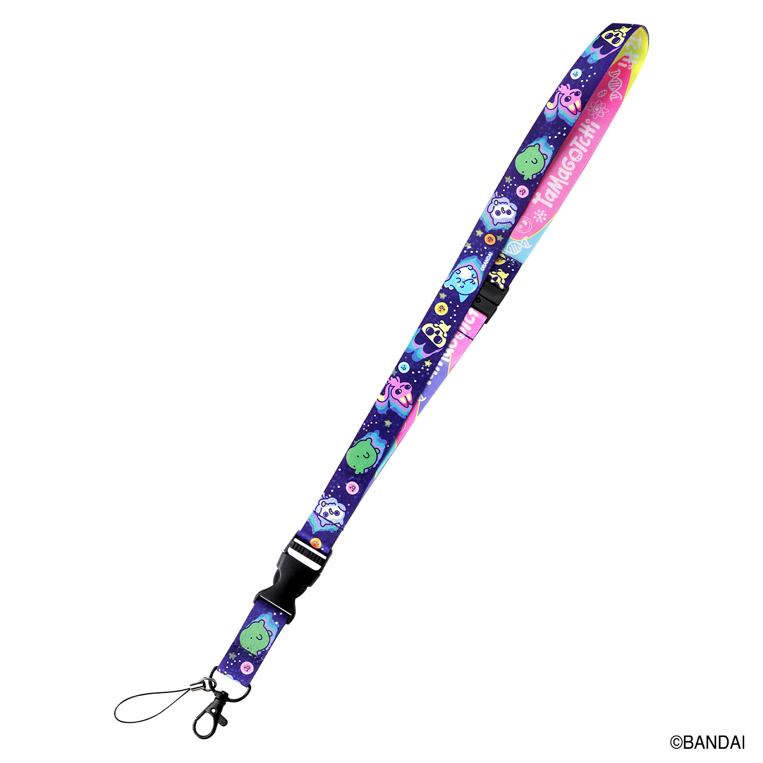 Tamagotchi Lanyard Blue_Whole